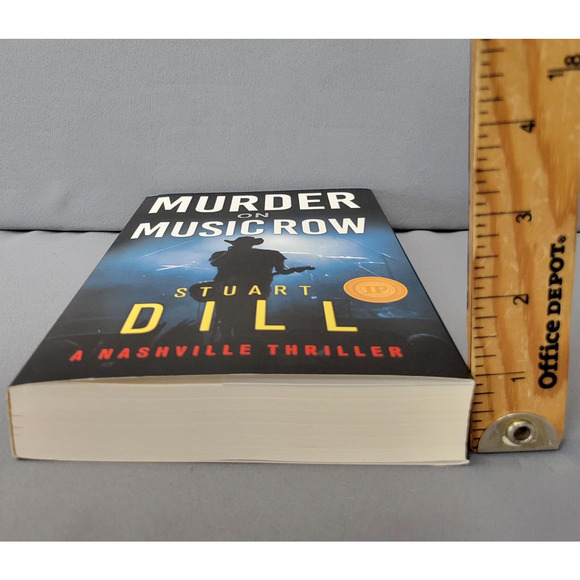 Murder On Music Row Stuart Dill Nashville Thriller Mystery Paperback 2019 Award - Picture 11 of 14
